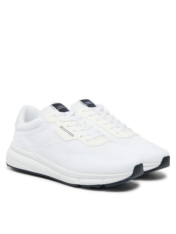 Tommy Hilfiger Tommy Hilfiger Αθλητικά Lightweight Rwb Knit FM0FM05423 Λευκό