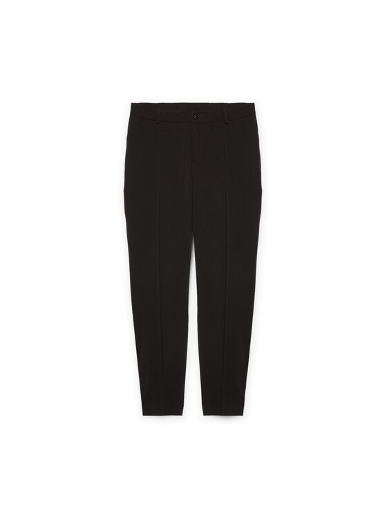 Fiorella Rubino Fiorella Rubino Pantaloni di tessuto P168T004997N033 Nero Regular Fit