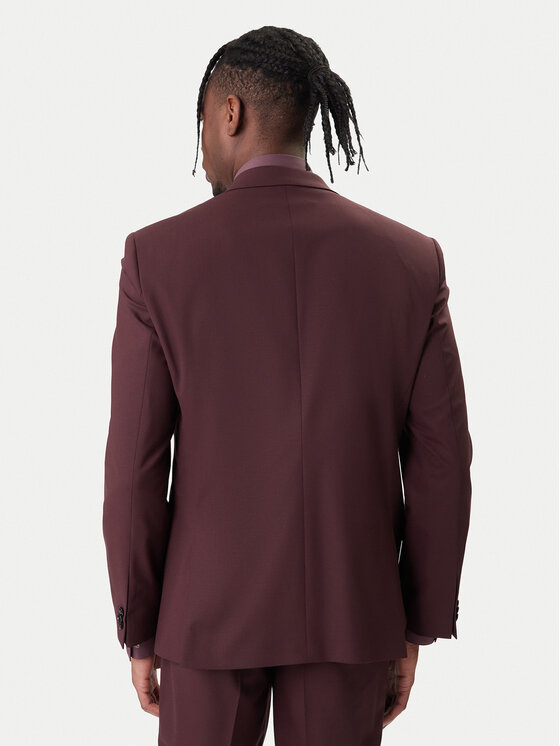 HUGO HUGO Obleka Arti-Hesten253X 50544524 Rjava Extra Slim Fit