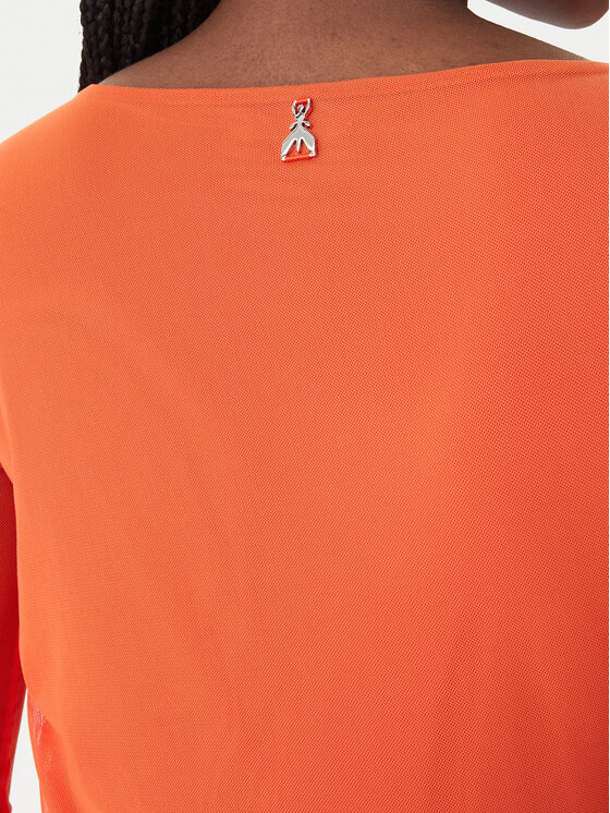 Patrizia Pepe Patrizia Pepe Коктейлна рокля 8A1604/J376-R877 Оранжев Regular Fit