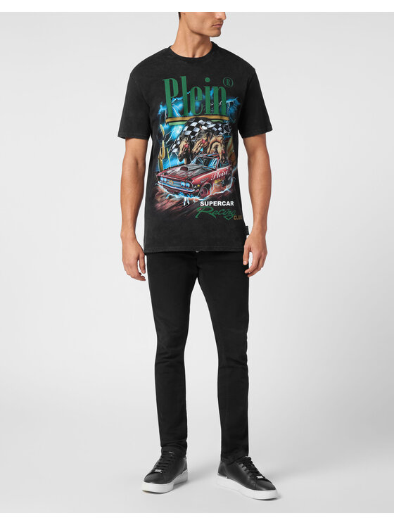 PHILIPP PLEIN PHILIPP PLEIN T-shirt 22129 Nero Regular Fit
