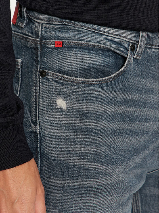 HUGO Hugo Jeans 50525384 Blu Slim Fit