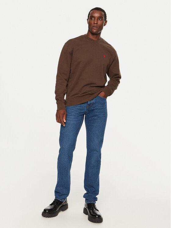 AMI Paris AMI Paris Blugi HTR001DE0031 Bleumarin Classic Fit