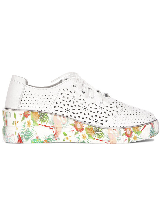 Artiker Artiker Sneakersy 54C1604-WHITE Biały