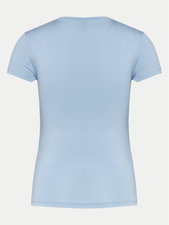Gina Tricot Gina Tricot T-shirt 21287 Svijetloplava Slim Fit