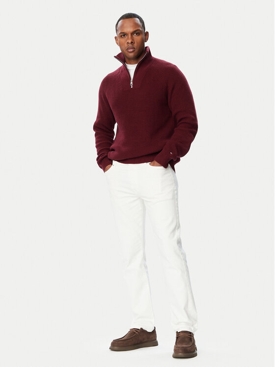 Tommy Hilfiger Tommy Hilfiger Дънки Denton MW0MW44914 Бежов Slim Fit