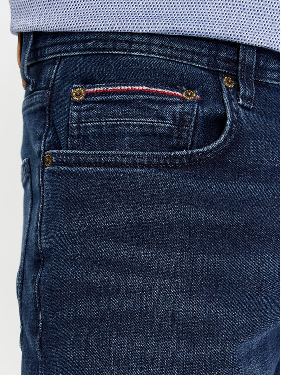 Tommy Hilfiger Tommy Hilfiger Τζιν Mercer Str Bridger Ind MW0MW33947 Σκούρο μπλε Regular Fit