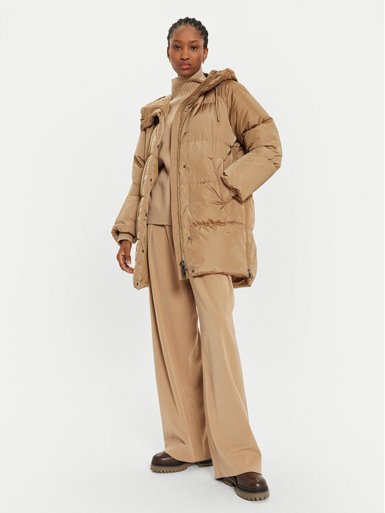 Weekend Max Mara Weekend Max Mara Giubbotto piumino Newbembo 2425496042 Beige Relaxed Fit