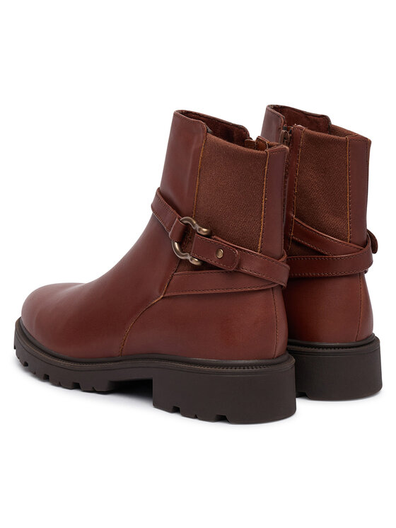 Clarks Clarks Botki Code L Bay 26327157 Brązowy