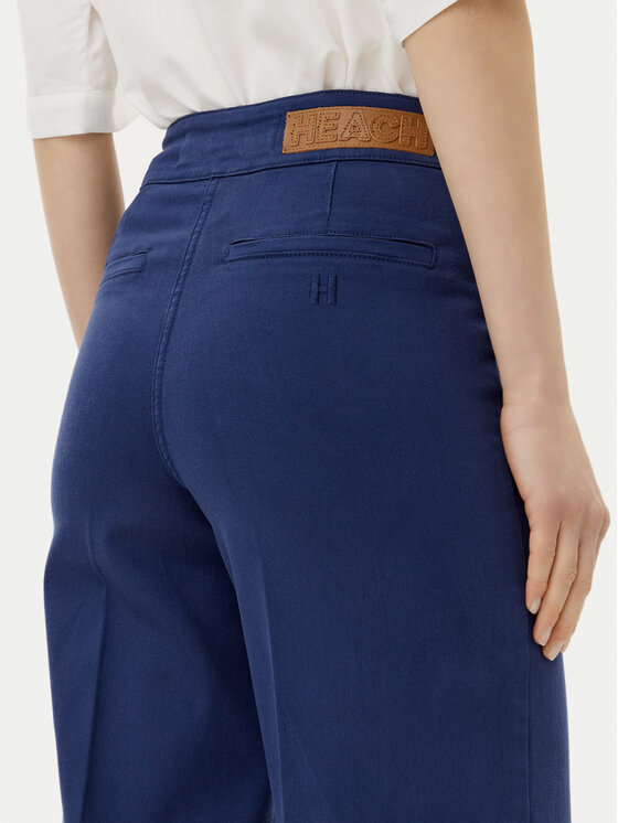 Silvian Heach Silvian Heach Jeansy Serrano GPP25086JE Modrá Wide Leg