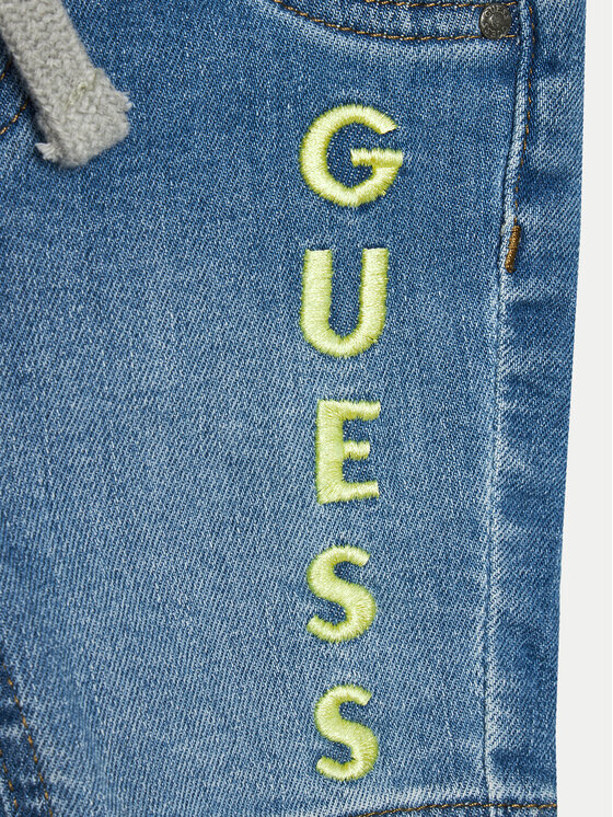 Guess Guess Džínové šortky N4GD15 D4GV0 Modrá Regular Fit