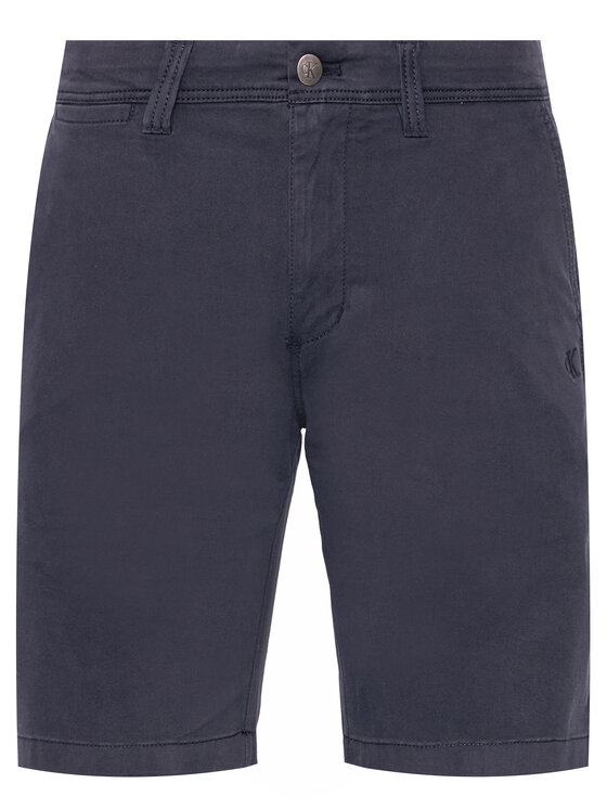 Calvin Klein Jeans Calvin Klein Jeans Auduma šorti J30J319061 Tumši zils Slim Fit