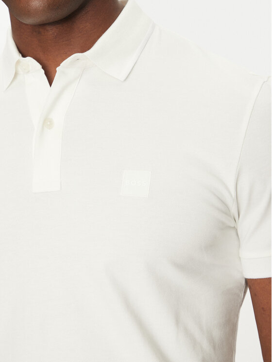 BOSS BOSS Polokošeľa Passertip 50507699 Béžová Slim Fit