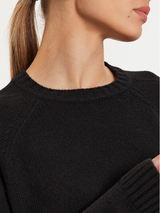 Weekend Max Mara Weekend Max Mara Džemper Gabbia 24253661 Crna Relaxed Fit