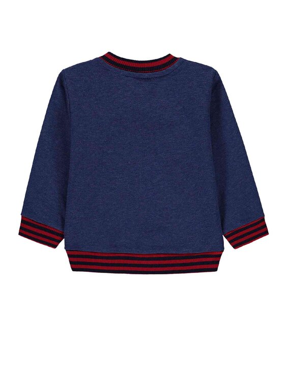 Kanz Kanz Bluza 2042413-8364 Niebieski Basic Fit