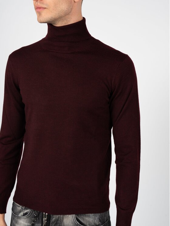 Xagon Xagon Maglione A22081&ELV18 Bordeaux Regular Fit