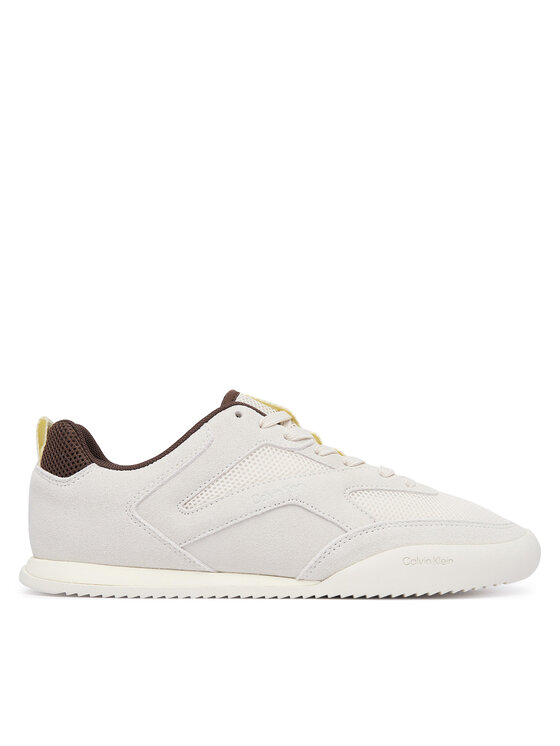 Calvin Klein Sneakers Low Pro Runner Refl Mesh Sue HW0HW03100 Crem