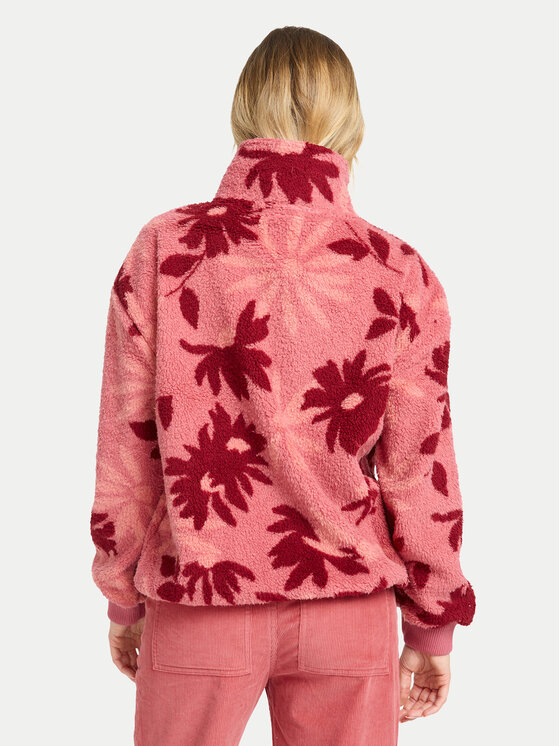 Billabong Billabong Fleecejacke Time Off EBJPF00112 Rosa Relaxed Fit