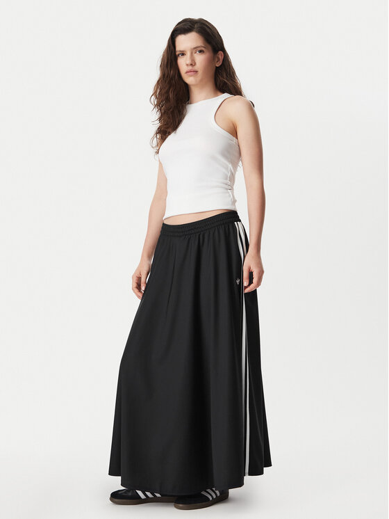 adidas adidas Melegítő alsó Firebird Skirt KR6663 Fekete Relaxed Fit