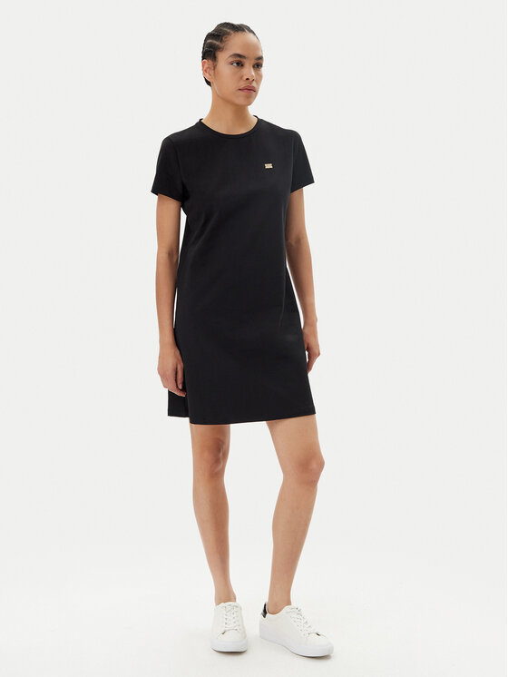 EA7 Emporio Armani EA7 Emporio Armani Igapäevane kleit 7W000084 AF12484 UC001 Must Regular Fit