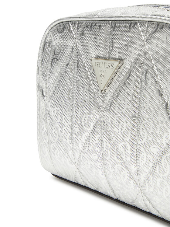 Guess Guess Ročna torba Aldina HWGY96 63140 Srebrna