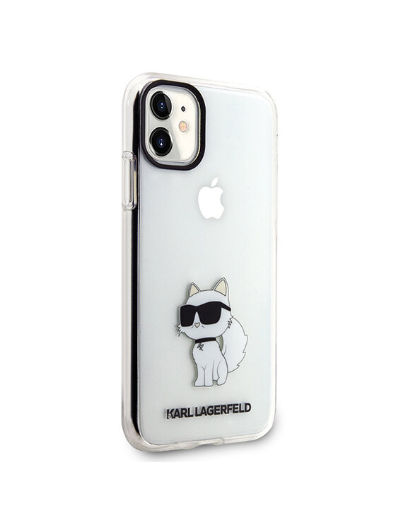 KARL LAGERFELD KARL LAGERFELD Etui na telefon iPhone 11 Przezroczysty