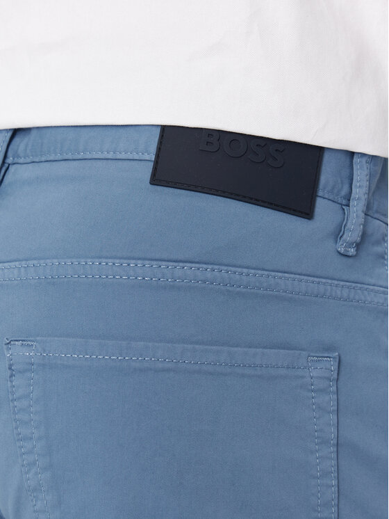 BOSS Boss Jeans hlače Delaware3-1-20 50505445 Modra Slim Fit