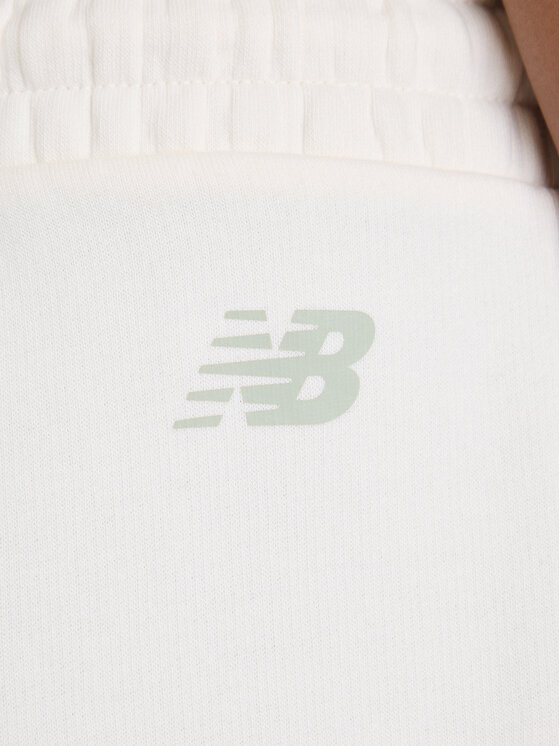 New Balance New Balance Долнище анцуг WP53902 Бял Relaxed Fit