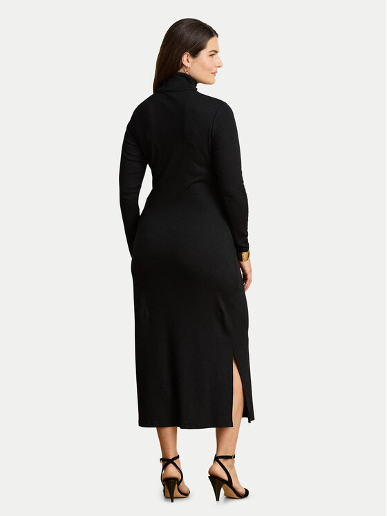 LAUREN RALPH LAUREN LAUREN RALPH LAUREN Kootud kleit 200980028002 Must Slim Fit