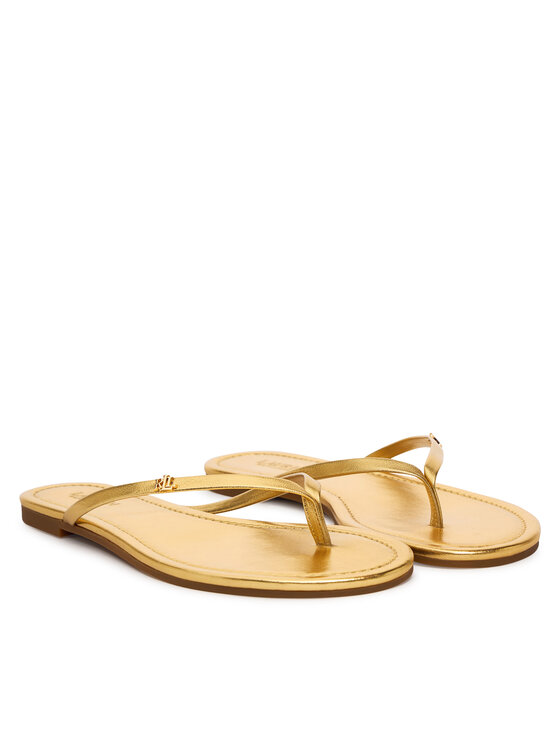 LAUREN RALPH LAUREN LAUREN RALPH LAUREN Japonki 802959563001 Złoty