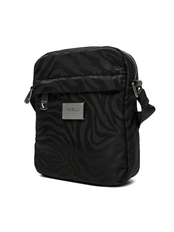 Guess Guess Torbica za okrog pasu HMVEZJ P5193 Črna