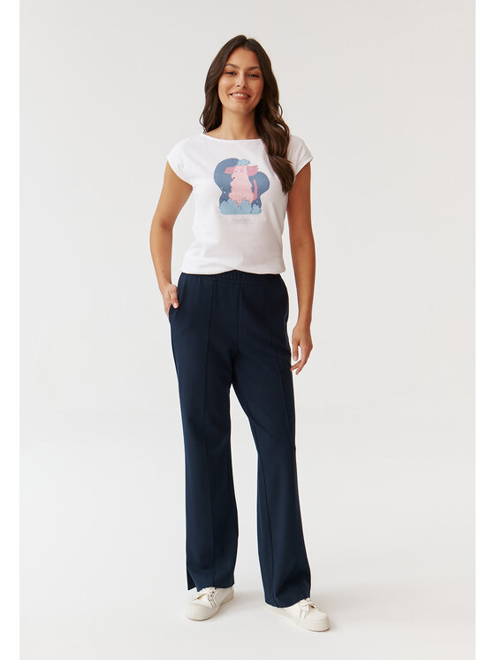 TATUUM TATUUM T-Shirt AMANDA 2 Biały Classic Fit