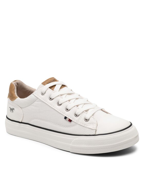 Mustang Mustang Sneakers aus Stoff 1272-307-1 Weiß