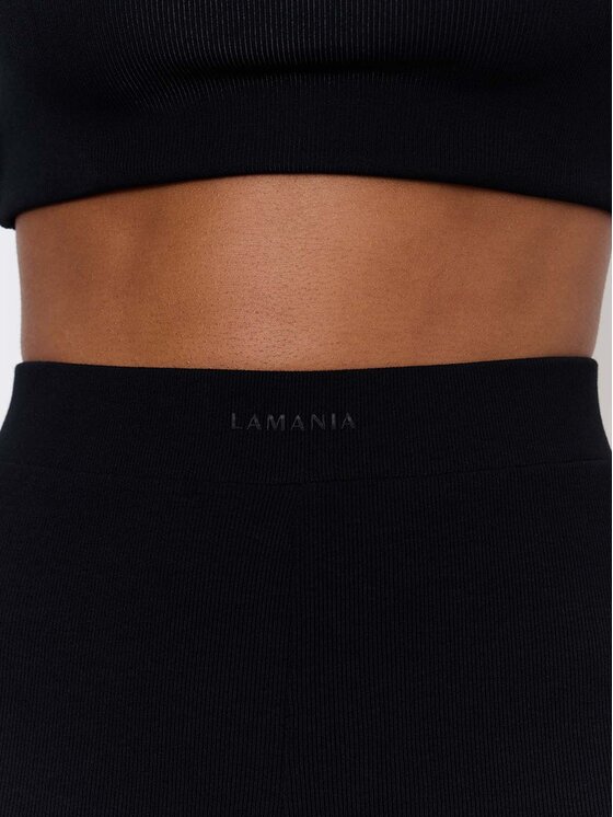 La Mania La Mania Teplákové kalhoty LAUREN Černá Classic Fit