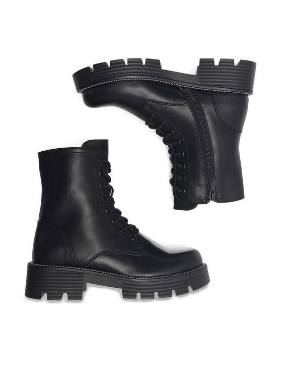 Jenny Fairy Jenny Fairy Schnürstiefeletten SONEQUA WS6119-07 Schwarz