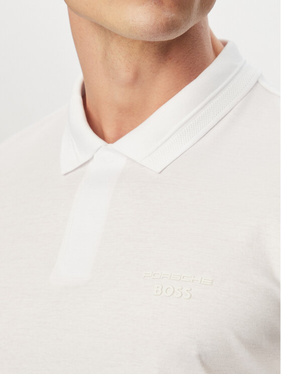BOSS BOSS Polo särk PS Spirit70 50559801 Valge Regular Fit