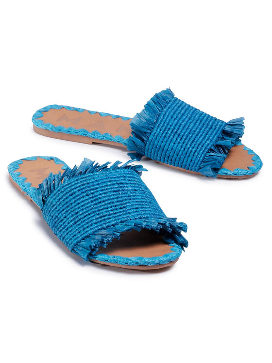 Manebi Manebi Șlapi Leather Sandals S 1.9 Y0 Albastru