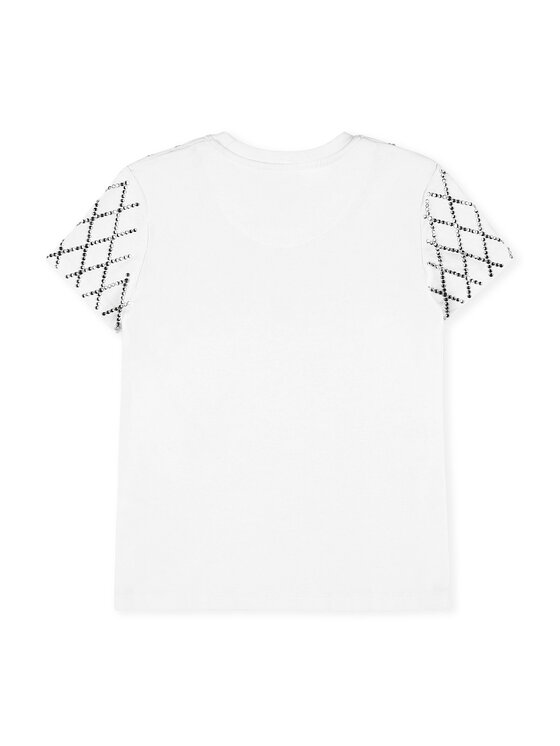 PHILIPP PLEIN PHILIPP PLEIN Tričko 30403 Biela Basic Fit