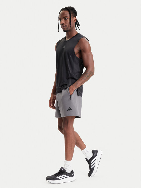 adidas adidas Спортни шорти Adidas Z.N.E. KX7696 Сив Regular Fit