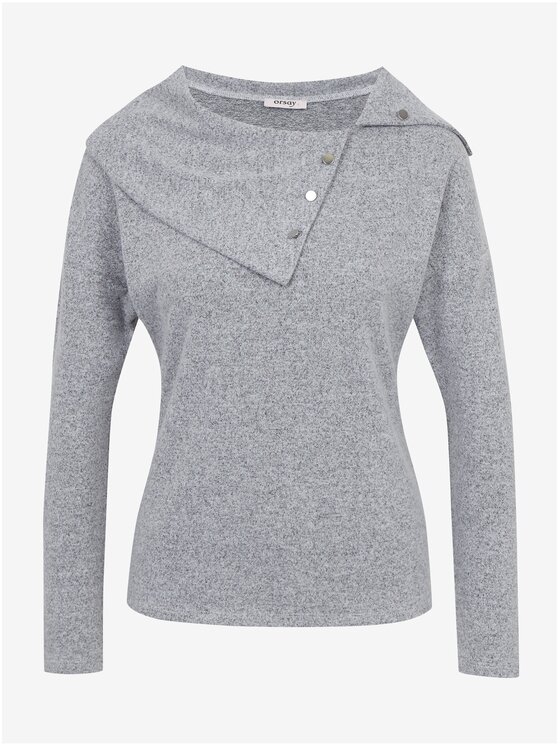 Orsay Orsay Koszula 180202-692000__L Szary Regular Fit