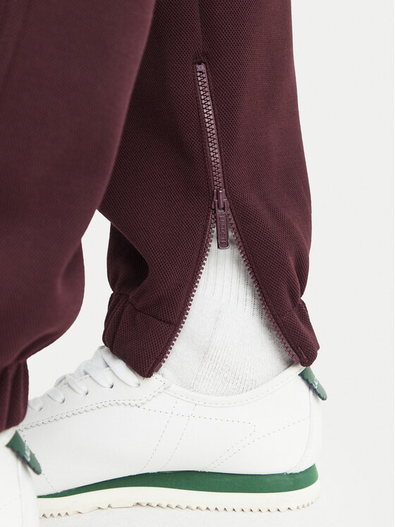 Lacoste Lacoste Παντελόνι φόρμας XF5244 Μπορντό Regular Fit