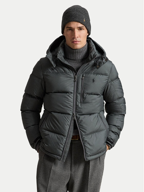 Polo Ralph Lauren Polo Ralph Lauren Kurtka puchowa 710968278503 Szary ciemny Regular Fit
