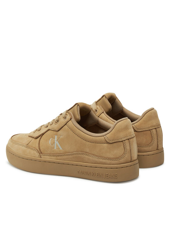 Calvin Klein Jeans Calvin Klein Jeans Laisvalaikio batai Classic Cupsole Wave Mg Cs YM0YM01256 Smėlio