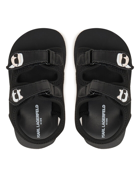 KARL LAGERFELD KARL LAGERFELD Sandali Z31183 M Črna