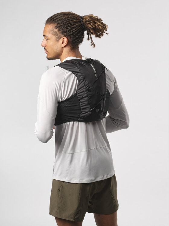 Salomon Salomon Яке без ръкави за бягане Active Skin 4 LC2178200 Черен