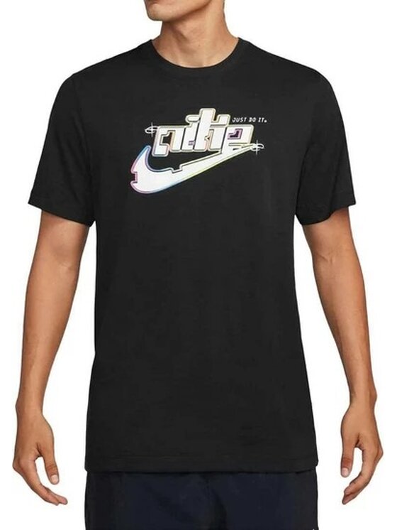 Nike Nike T-Shirt SPORTSWEAR Czarny Regular Fit
