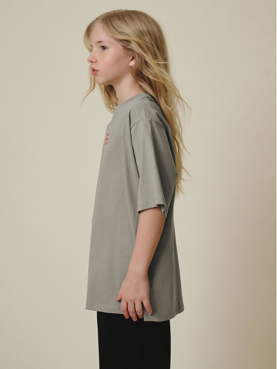 4F 4F T-Shirt MOVE OUTSIDE Beżowy Loose Fit