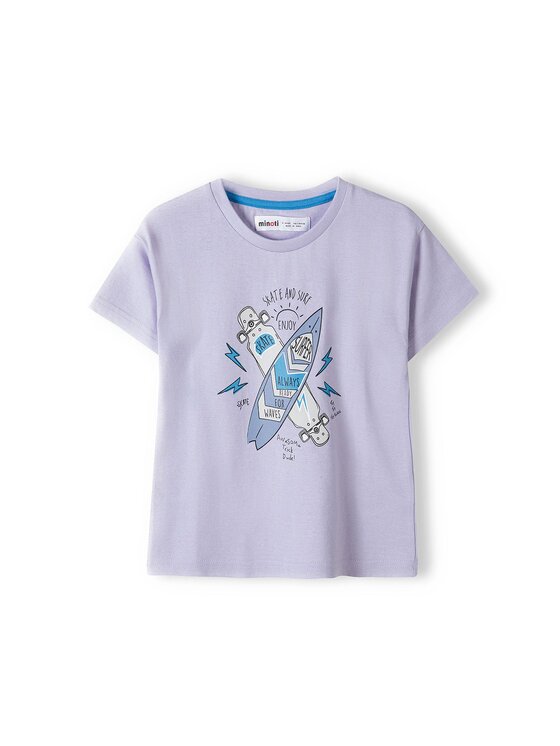 MINOTI MINOTI Komplet 3 t-shirtów 13tee 48 Niebieski Regular Fit