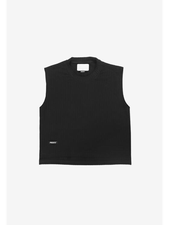 PROSTO. PROSTO. Top Bamboo Czarny Regular Fit