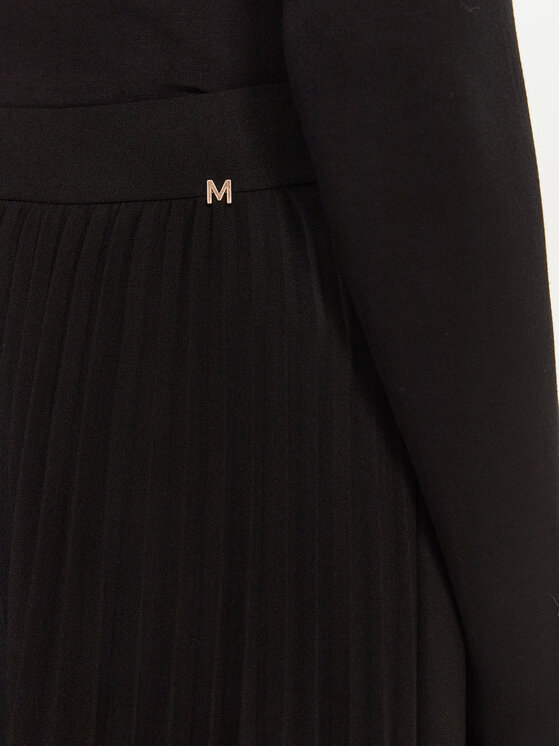 LOLA CASADEMUNT LOLA CASADEMUNT Plisseeseelik MF2408004 Must Regular Fit